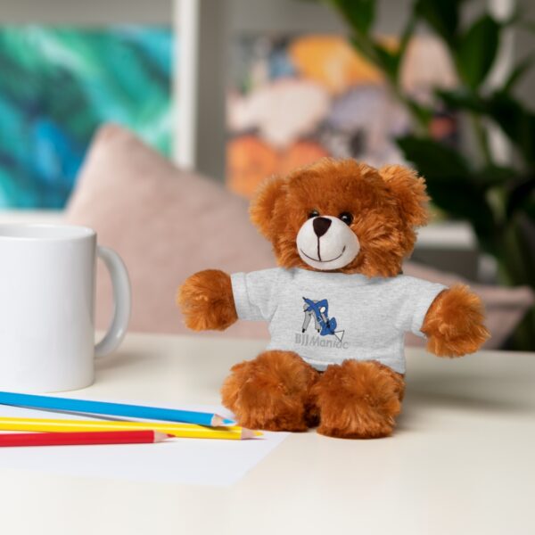 Stuffed animals with a BJJ triangle choke T-shirt - Image 6